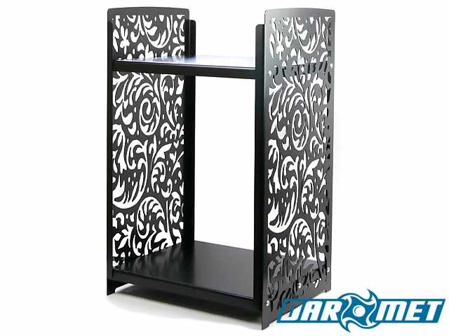 Stojak na drewno kominkowe | 46 x 35 x 74  cm | blacha 2,5 mm - DARMET