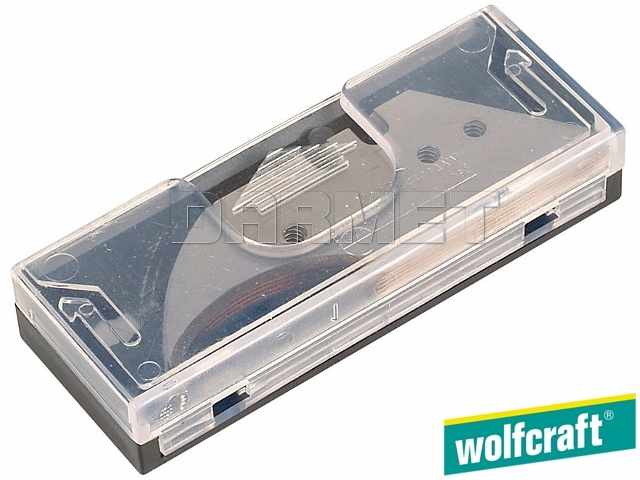 Profesjonalne ostrza półokrągłe, 58 x 0,65 mm - 5 sztuk - WOLFCRAFT WF4174000