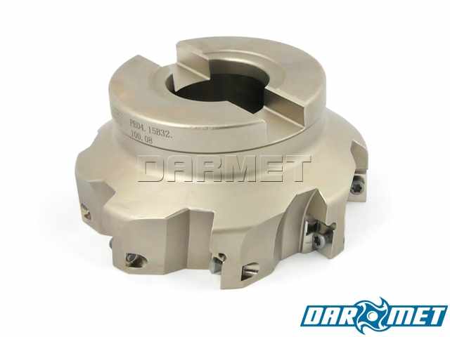 Frez składany nasadzany 100 mm, walcowo-czołowy | 8-ostrzowy, LDMT, (FA90LD15)