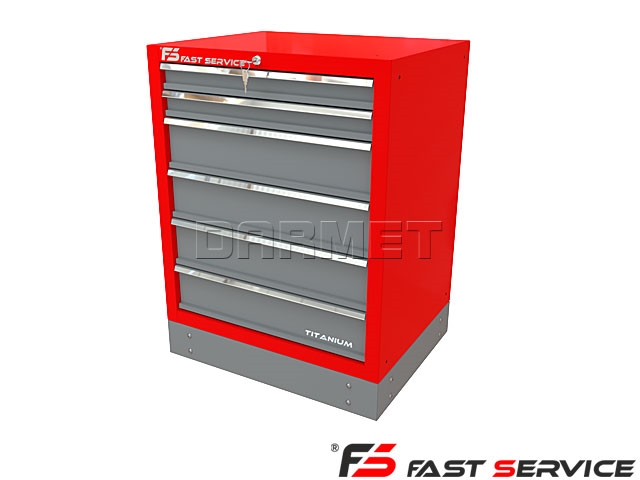 Szafka warsztatowa stojąca z szufladami - FASTSERVICE (T-14)