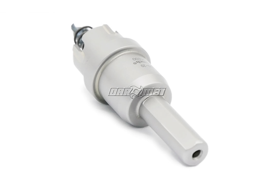 Otwornica do metalu 20 mm z węglikiem spiekanym EASY-CUT 5 z akcesoriami - KARNASCH 20.1020.020