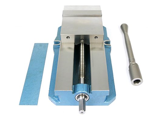 Imadło maszynowe z dociskiem szczęki 155 mm | typ 6523-155 - BISON-BIAL 326523160400