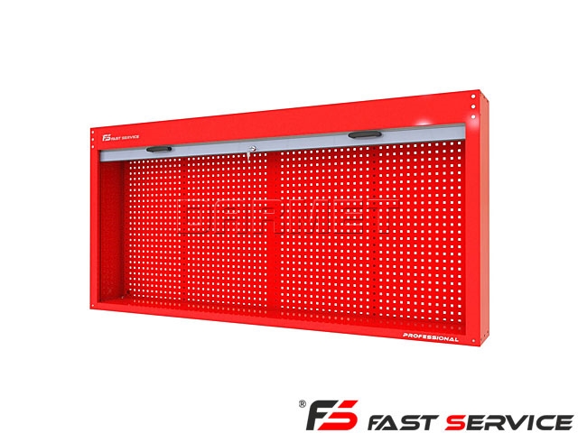 Gablota narzędziowa zamykana roletą żaluzją 100x206cm - FAST SERVICE (G207)