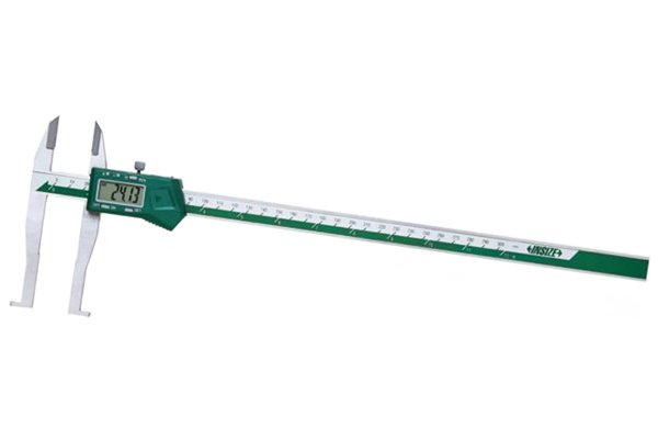 Suwmiarka zegarowa dwustronna do pomiarów zewnętrznych i nacięć wewnętrznych 0-300mm/0-12" - INSIZE 1129-300
