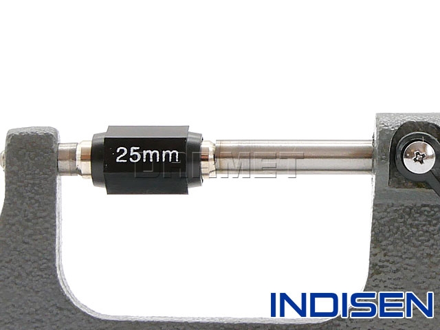 NIEPRECYZYJNY mikrometr zewnętrzny 25 - 50 mm - INDISEN (2322-2550)