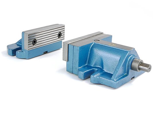 Imadło maszynowe dwudzielne 200 mm | typ 6522-200 - BISON 326522050300