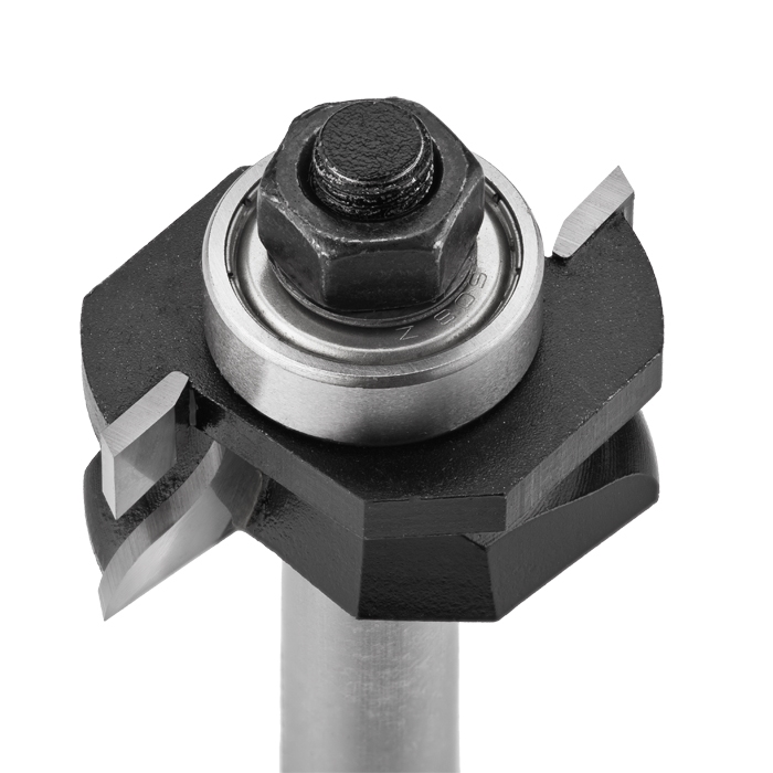 Frez kształtowy CNC PREMIUM do ramek drzwi meblowych - profil wzdłużny | Z łożyskiem dolnym | Śr. robocza 41 mm | Dł. robocza 25,4 mm - GLOBUS (FT915-4112-0001)