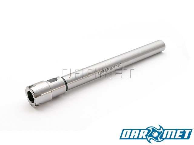 Oprawka zaciskowa do tulejek ER16 x 16 mm | długość 150 mm - DARMET (DM-754)