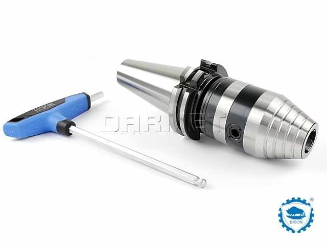 Trzpień DIN50 zintegrowany z uchwytem wiertarskim kluczykowym | 3-16MM - ZM KOLNO (Typ 7660)