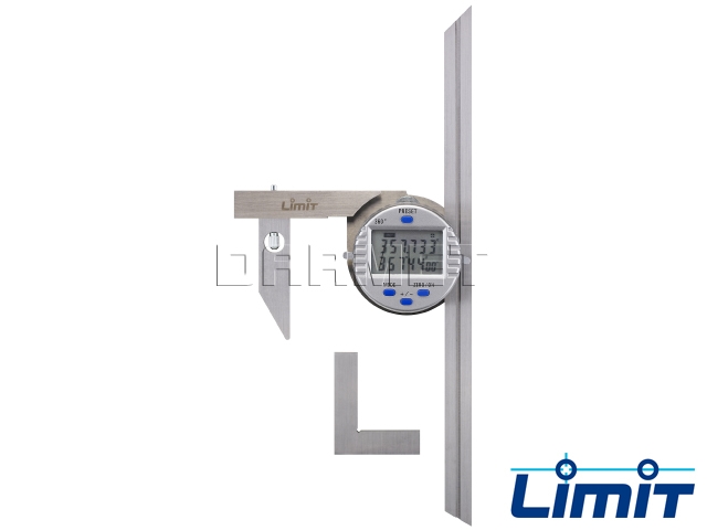 Kątomierz elektroniczny | 0-360° | 0-180° | 0-90° - Limit 151270105