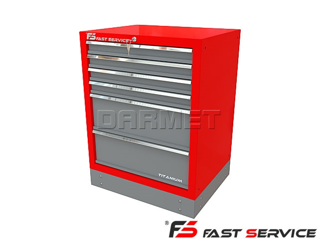 Szafka warsztatowa stojąca z szufladami - FASTSERVICE (T-17)