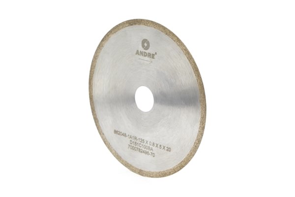 Tarcza diamentowa do cięcia | typ 1A1R | 125 x 0,8 x 20 mm | D151C100BA - ANDRE 862048