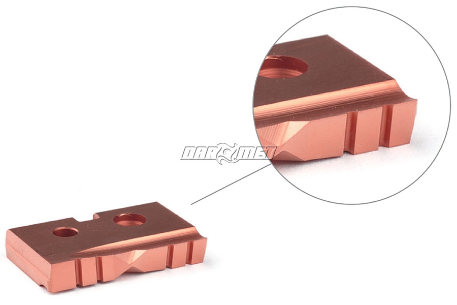 Płytki T-A 33,50mm, HSS super cobalt - Flat Bottom, pokrycie AM200, 2 sztuki - AMEC (152H-33.5-FB)