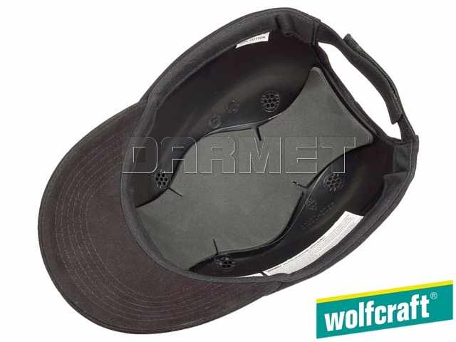 Czapka ochronna z wewnętrznym wzmocnieniem, zgodnie z DIN EN 812:2002 - WOLFCRAFT WF4858000