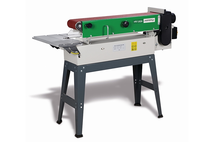 Szlifierka taśmowa do krawędzi KSO 790 z oscylacją do drewna | 1500 W | 230 V - HOLZSTAR 5900791