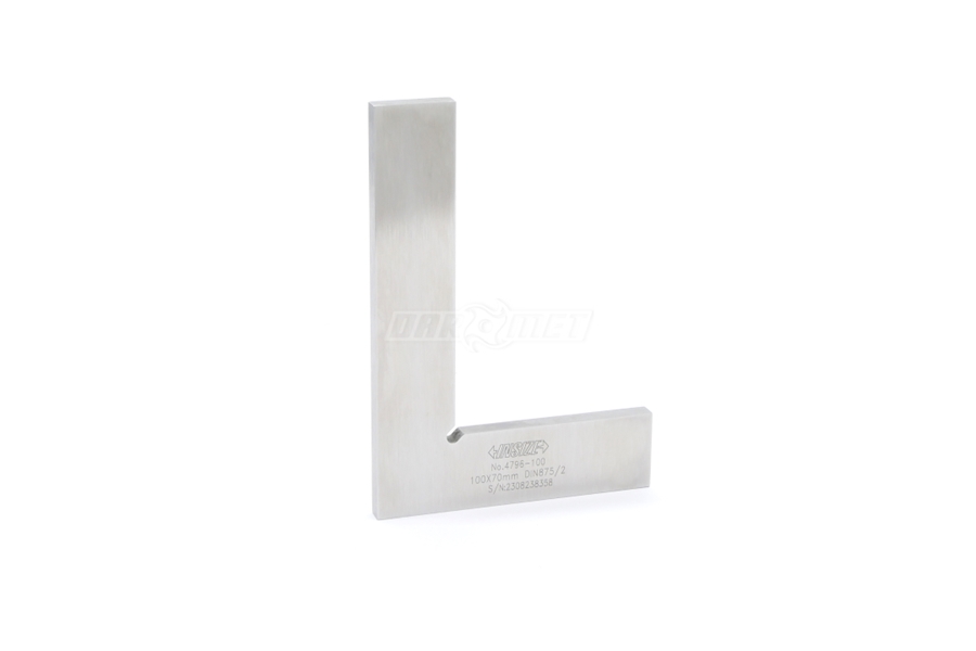 Kątownik stalowy 400 x 200 mm | klasa 2 - INSIZE 4796-400