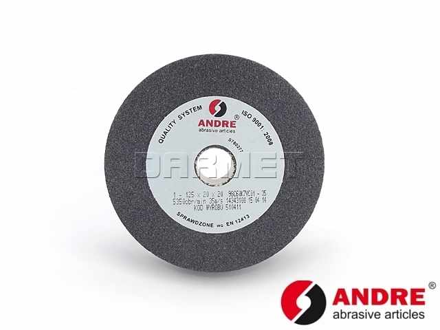 Kamień szlifierski 200 x 25 x 32 mm | ściernica płaska | typ 1 | 98C 80K - ANDRE 511446