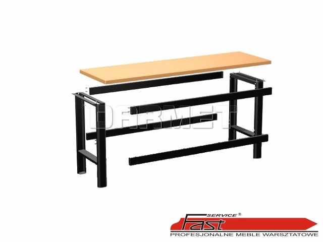 STÓŁ WARSZTATOWY PODSTAWOWY - 1960 mm - FAST SERVICE (N-3-00-01)