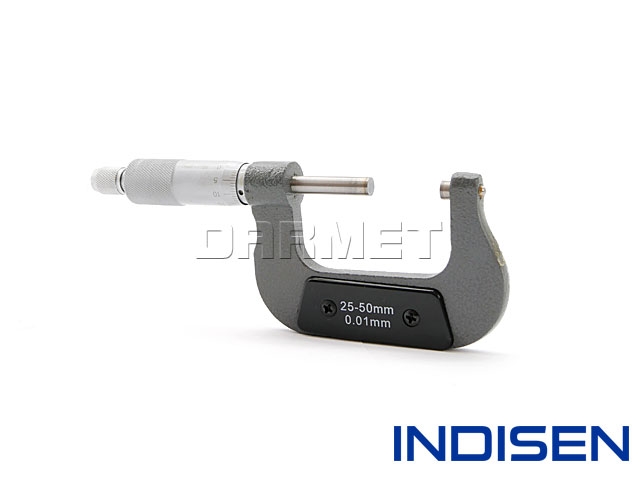NIEPRECYZYJNY mikrometr zewnętrzny 25 - 50 mm - INDISEN (2322-2550)