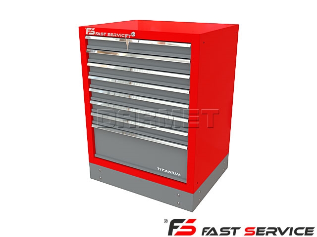 Szafka warsztatowa stojąca z szufladami - FASTSERVICE (T-16)