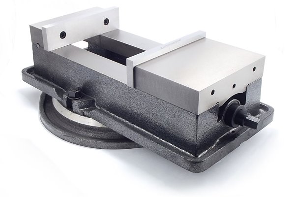 Imadło maszynowe obrotowe 200 mm do frezarki - FQM 200/200