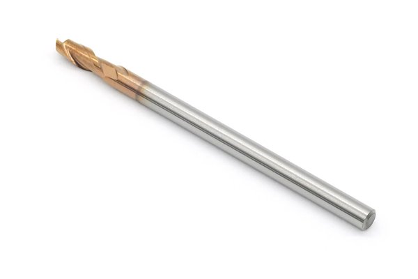 Frez 2-ostrzowy 3 mm | uniwersalny do 55 HRC | Gold | pełnowęglikowy VHM - DARMET 203085003G
