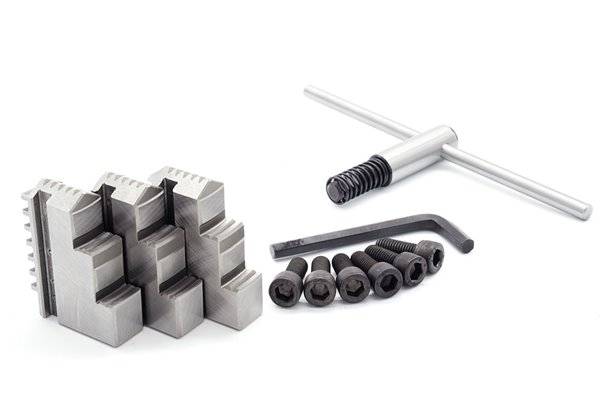 Uchwyt tokarski 160 mm samocentrujący | stalowy | 3 - szczękowy | DIN 6350 - ZE-8353-160