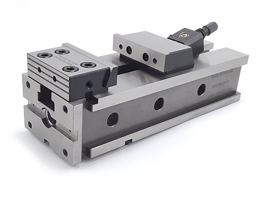 Imadło maszynowe 100 mm kompaktowe precyzyjne | typ 6820-100-320-160 - BISON 326820010900