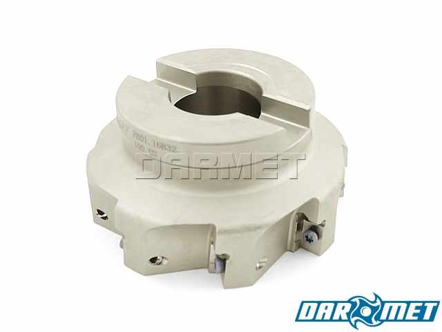 Frez składany nasadzany 100 mm, walcowo-czołowy | 8-ostrzowy - APKT (FA90AP16)