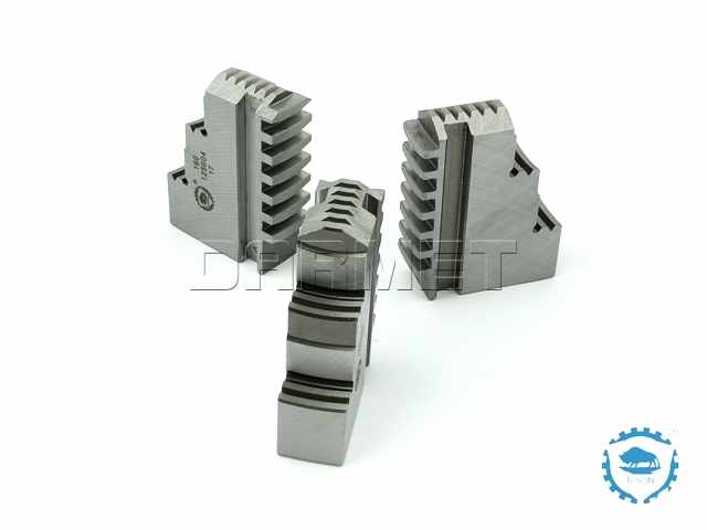 Szczęki jednolite twarde wewnętrzne (komplet) 125 mm, 3-szczękowe, do uchwytów 3266 - BISON-BIAL (398535122900)