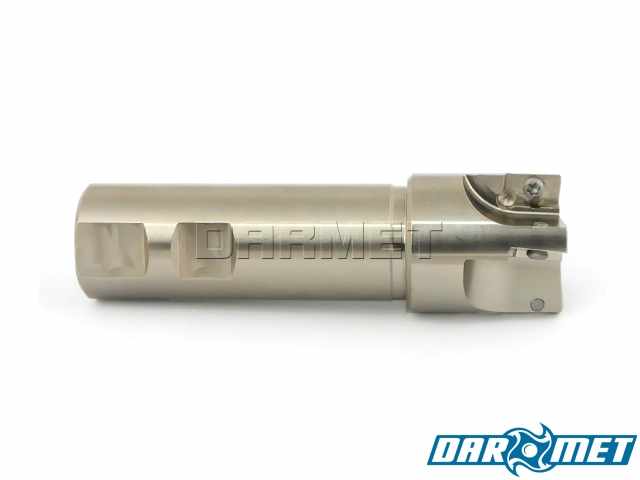 Frez składany trzpieniowy 40 x 130 mm, 4 ostrza, chwyt weldon - APKT16 (EA90AP)