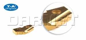 Płytki STANDARD T-A 10,50mm, HSS Super Cobalt, pokrycie TiN, 2 sztuki - AMEC (15YT-10.5)