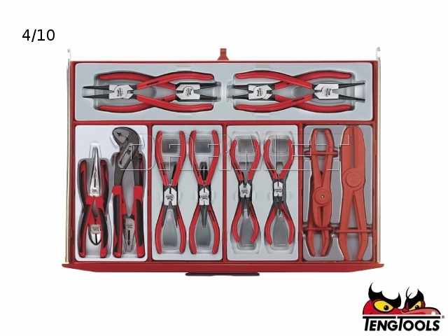 Zestaw narzędzi TCMM 1001N - 1001 elementów - TENGTOOLS (12239-0107)