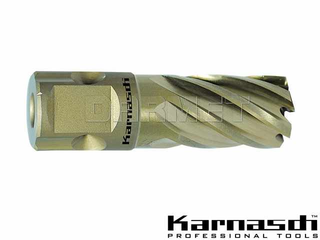 Wiertło koronowe z chwytem Universal 3/4" | Gold-Line - 1 13/16" x 30 mm - KARNASCH 20.1610115