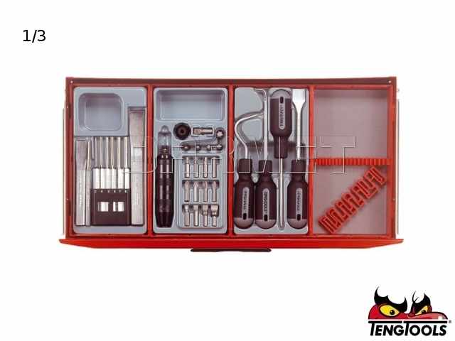 Zestaw narzędzi TCMM 1001N - 1001 elementów - TENGTOOLS (12239-0107)