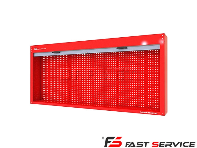 Gablota narzędziowa zamykana roletą żaluzją 100x222cm - FAST SERVICE (G223)