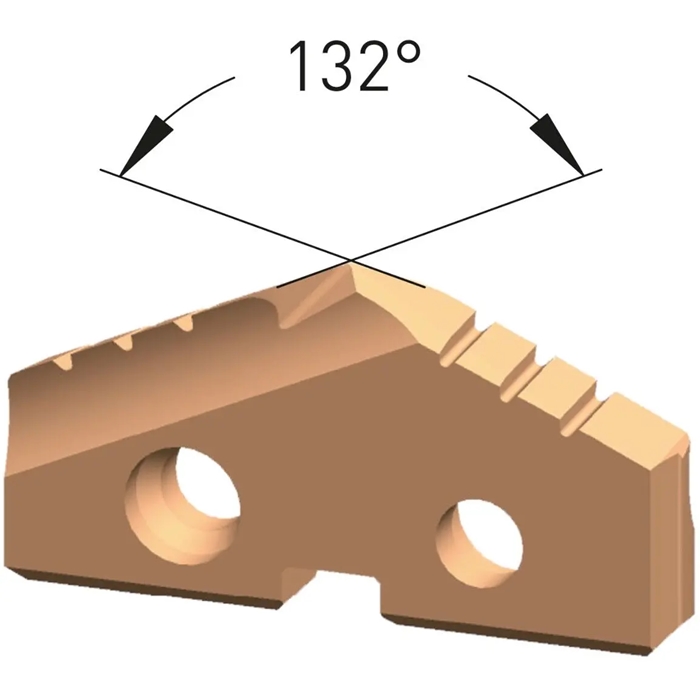 Płytka skrawająca do wiertła - 25,0 mm, STEEL-TEC - Węglik 20/30 K - 2245100250 | KARNASCH