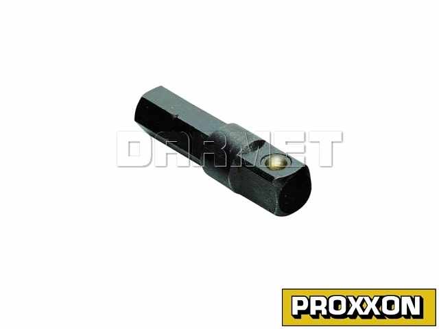 Adapter 1/4" zewn. czworokąt na 1/4" zewn. czworokąt - PROXXON (PR23701)
