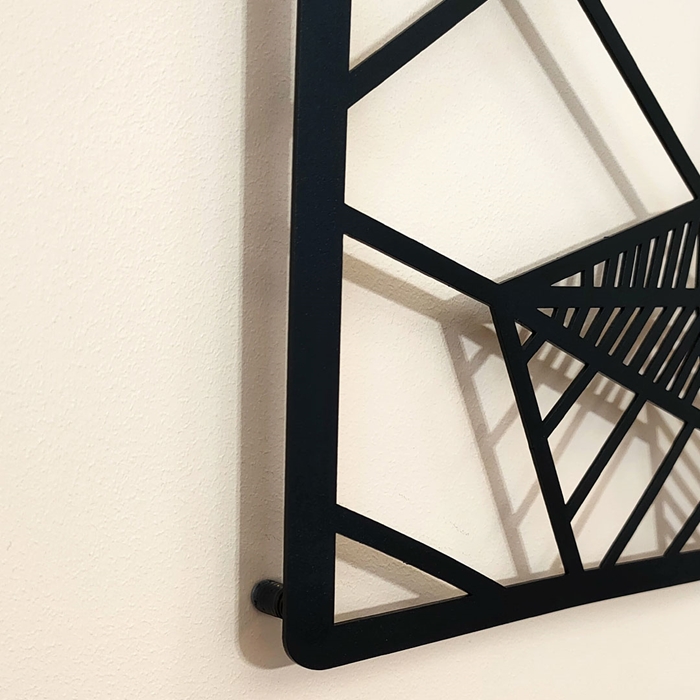 Dekoracja ścienna do salonu | twarz kobiety | ażur 96,5 cm - DARMET