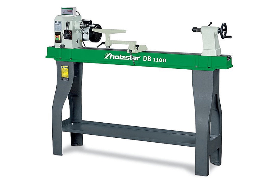 Tokarka do drewna DB 1100 ze zmienną regulacją obrotów | 750 W - HOLZSTAR 5921100