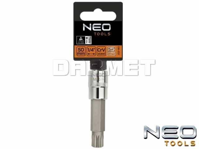 Nasadka z końcówką Spline 1/2", M16 x 100MM - NEO TOOLS (08-746)