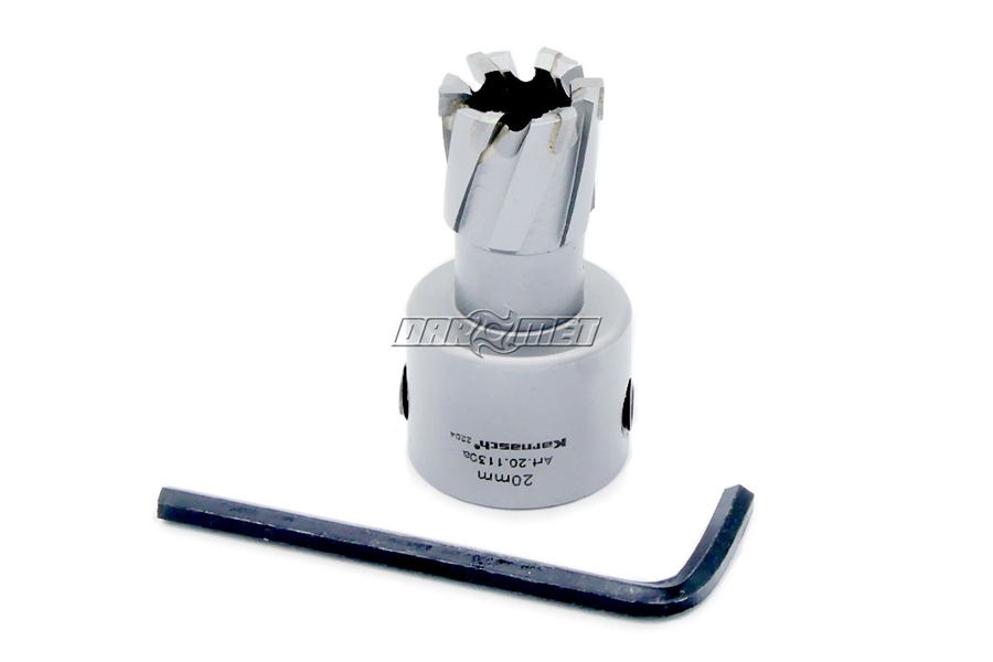 Otwornica do metalu 20 mm z węglikiem spiekanym | POWER-MAX 30 HEAVY-DUTY - KARNASCH 20.1130A.020