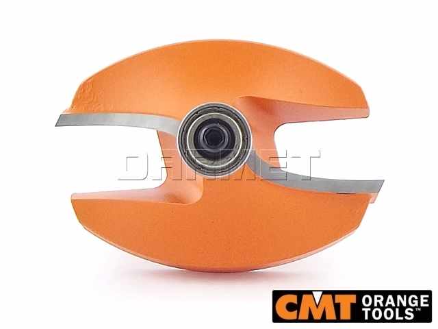 Frez zaokrąglający R25,4 do drewna z łożyskiem dolnym 63,5 x 33,3 x 12 mm - CMT (938.992.11)