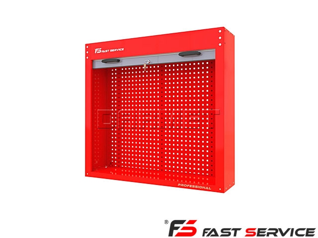 Gablota narzędziowa zamykana roletą żaluzją 100x100cm - FAST SERVICE (G107)