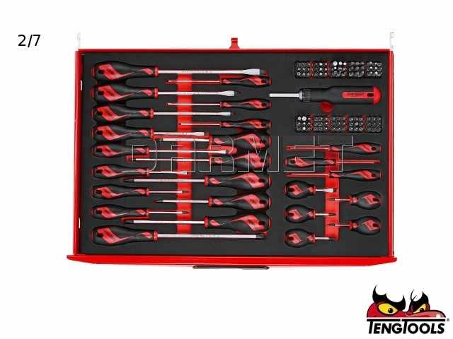 Zestaw narzędzi TCNNE09C - 280 elementów - TENGTOOLS (16680-0102)