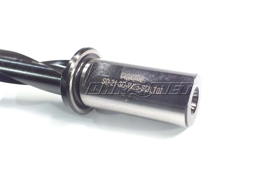 Wiertło składane 21 mm 3xD na płytki wieloostrzowe SOLT | chwyt walcowy 25 mm | chłodzenie wewnętrzne - PAFANA (SD-21-3D-W25-SOLT07)