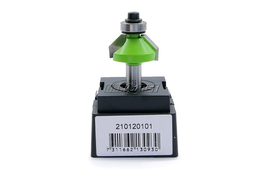 Frez do fazowania 45° do drewna z łożyskiem dolnym | 25 x 11,6 x 8 mm - LUNA 210120101