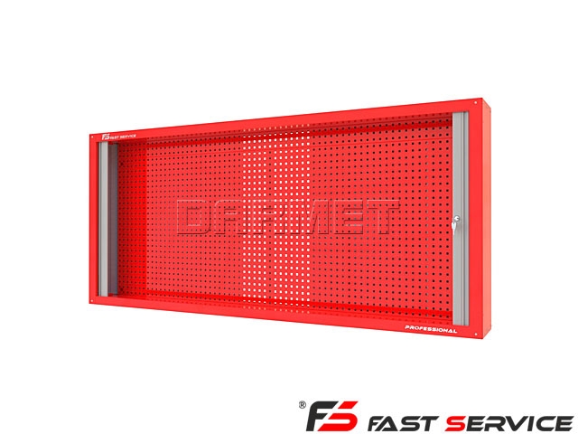 Gablota pionowa narzędziowa zamykana roletą żaluzją 100x222cm - FAST SERVICE (GB223)