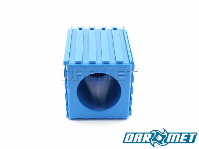 Stojak na narzędzia z chwytem walcowym | 32 mm | kolor niebieski (2057)