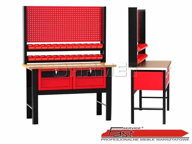 Tablica narzędziowa na narzędzia 920mm x 1350mm x 135mm (na 24 pojemniki P2) - FAST SERVICE (N-4-02-04)